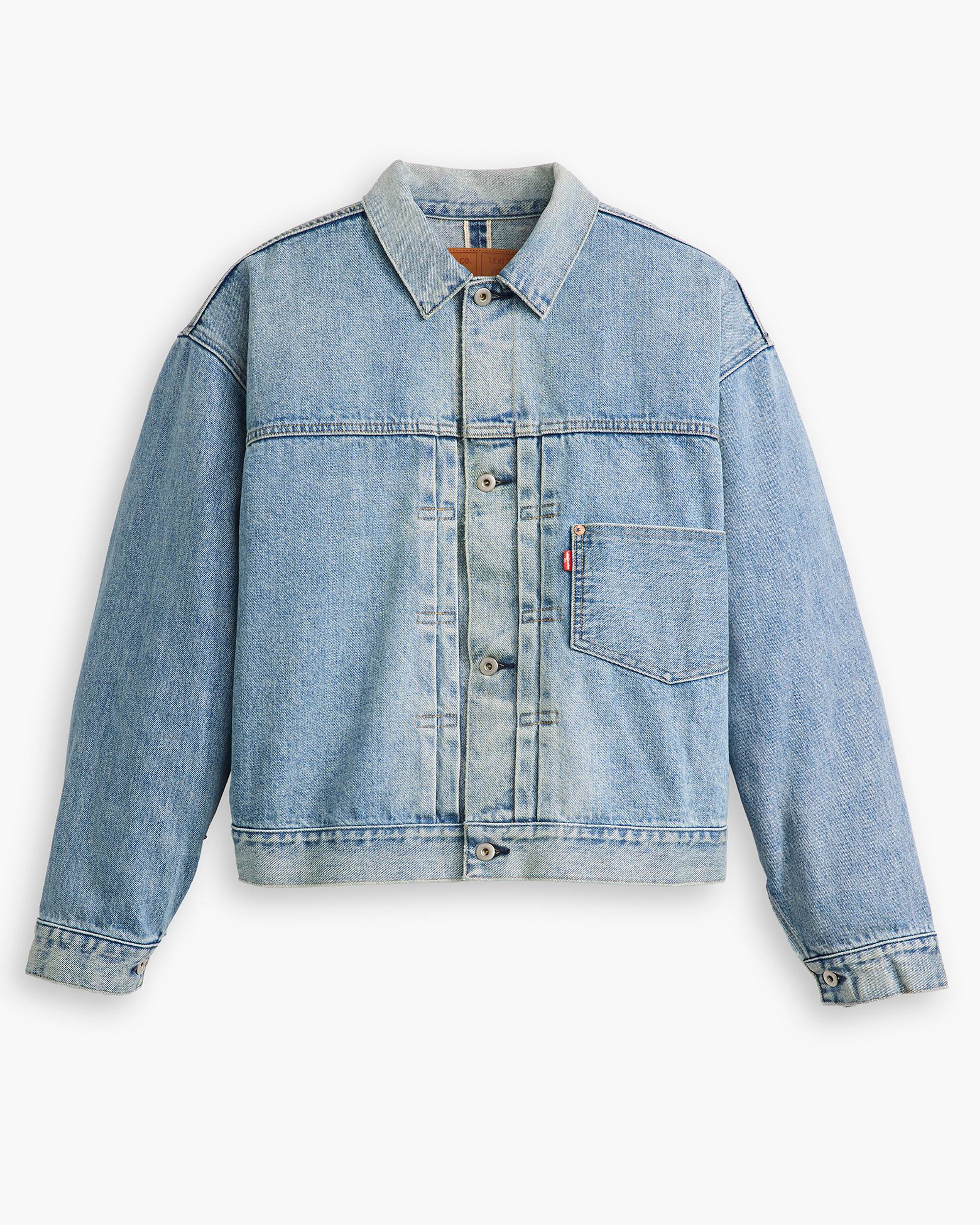 Levi's® X Beams Super Wide V2 Type I Trucker Jacket - Medium Wash