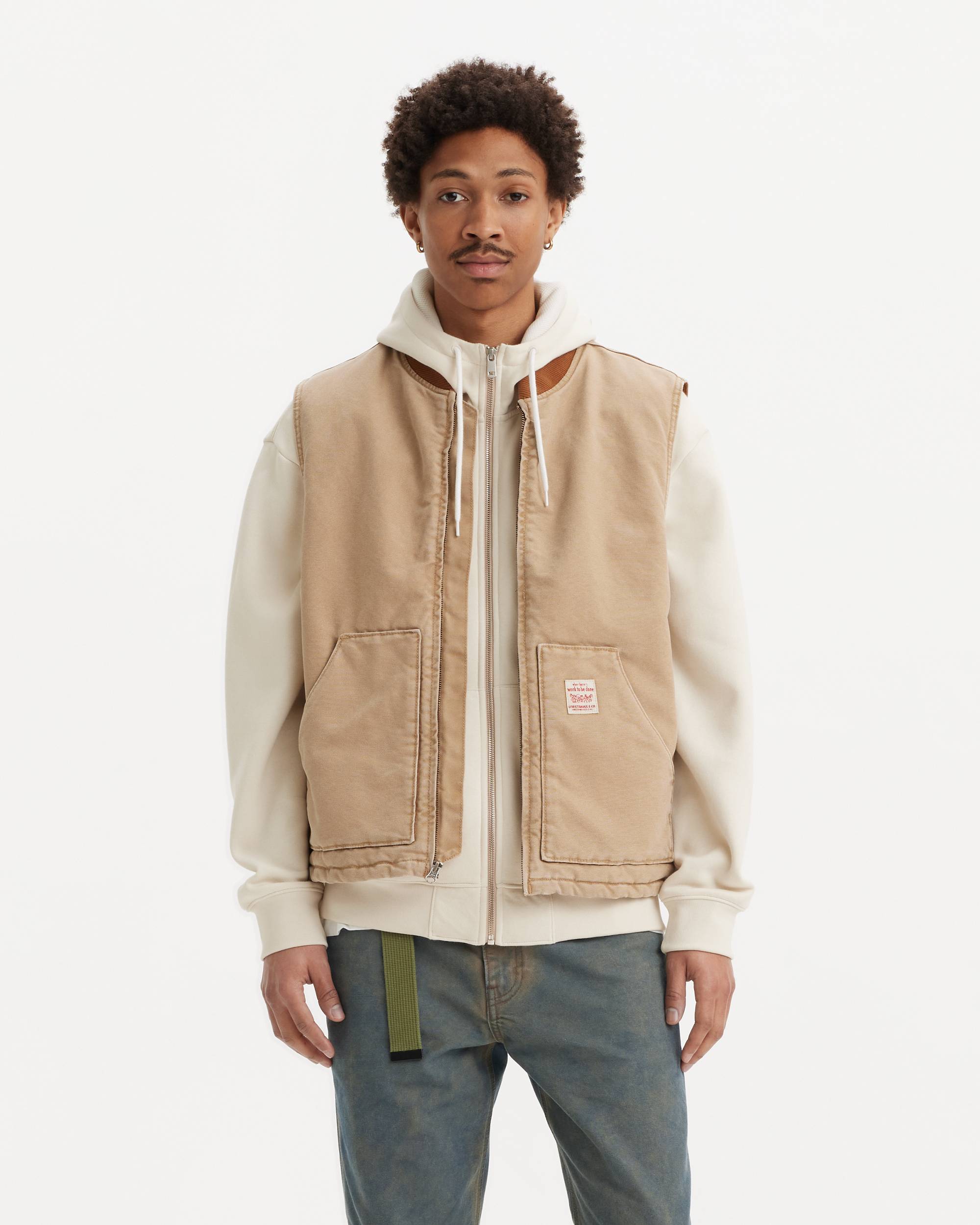 Sansome Vest - Tan | Levi's® US