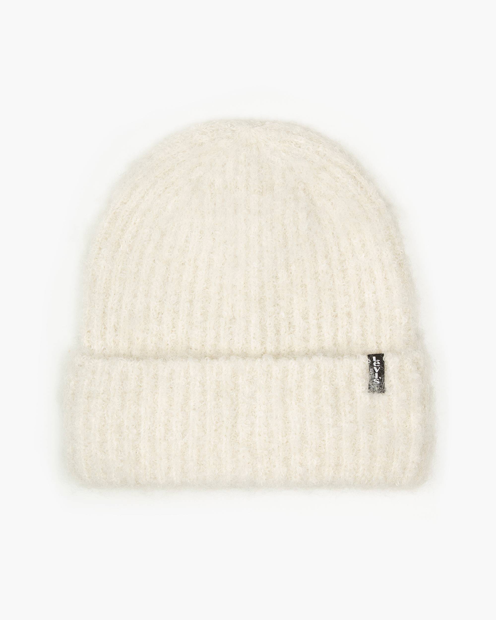 Fuzzy Beanie - White | Levi's® US