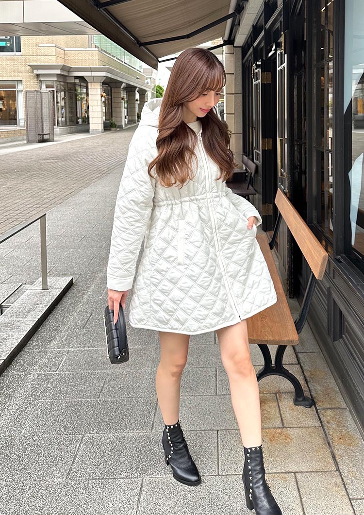 Multiway quilted coat LD035 – LUDICRUM