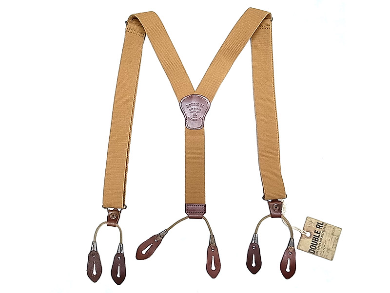 Double RL(RRL) Brown ‎Suspenders #3 ダブルアールエル サスペンダー