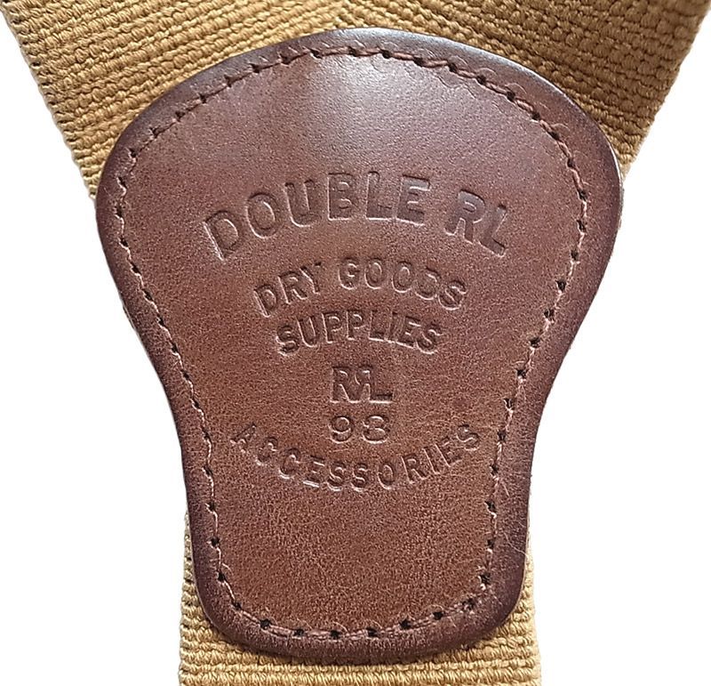 Double RL(RRL) Brown ‎Suspenders #3 ダブルアールエル サスペンダー