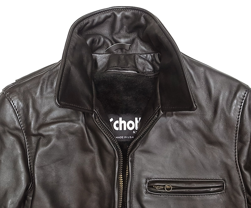 Deadstock 1990'S Schott AT101 Cowhide Riders JK ショット本革