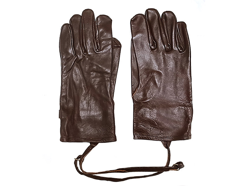 Deadstock 1940'S SWISS ARMY Leather Gloves WWIIスイス軍 本革手袋