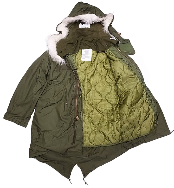 US.ARMY M-65 Parka 1983'S X-Small NOS #1 シェル＋ライナー＋フード