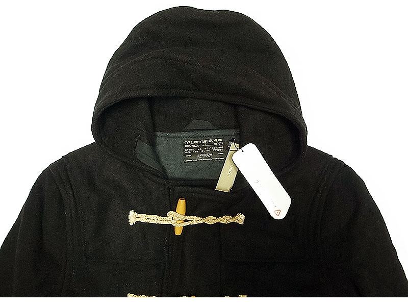 J.CREW Wool Melton Duffle Coat(NX-631) ジェイクルー ダッフルコート