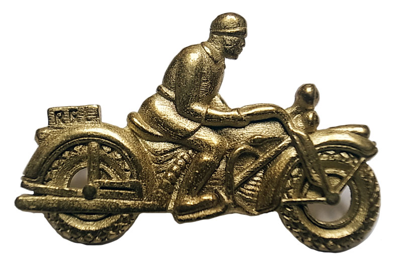 Double RL(RRL) Brass Pins #4 RRL MOTO ダブルアールエル ピンバッジ