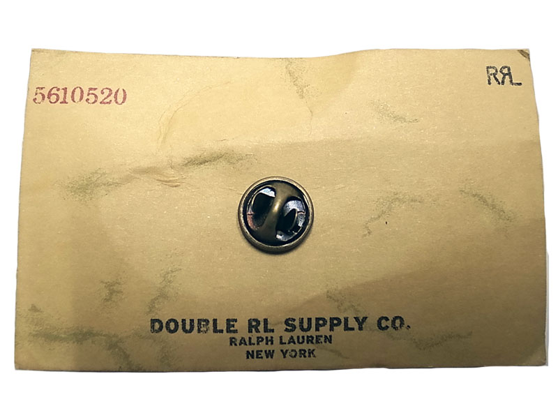 Double RL(RRL) Brass Pins #2 ダブルアールエル ウイング ピンバッジ