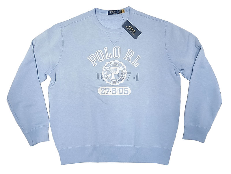 POLO RALPH LAUREN College Sweat ポロ カレッジ 前V スウェット