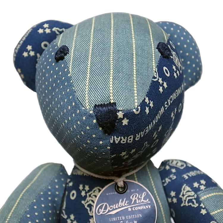 RRL LIMITED Indigo Patch Work BEAR 197/250 ダブルアールエル