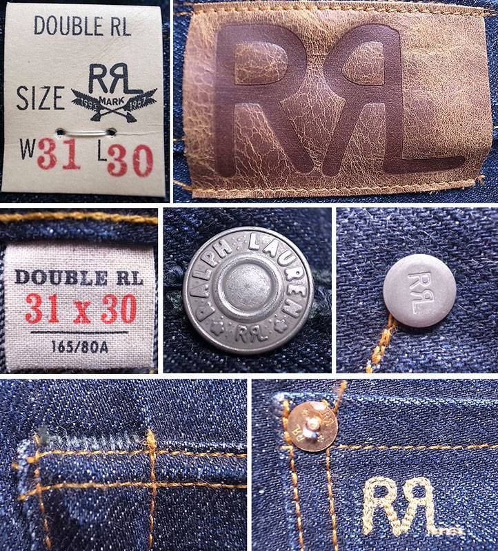 RRL SLIM FIT BRISTOW SELVEDGE JEANS USA製 ダブルアールエル