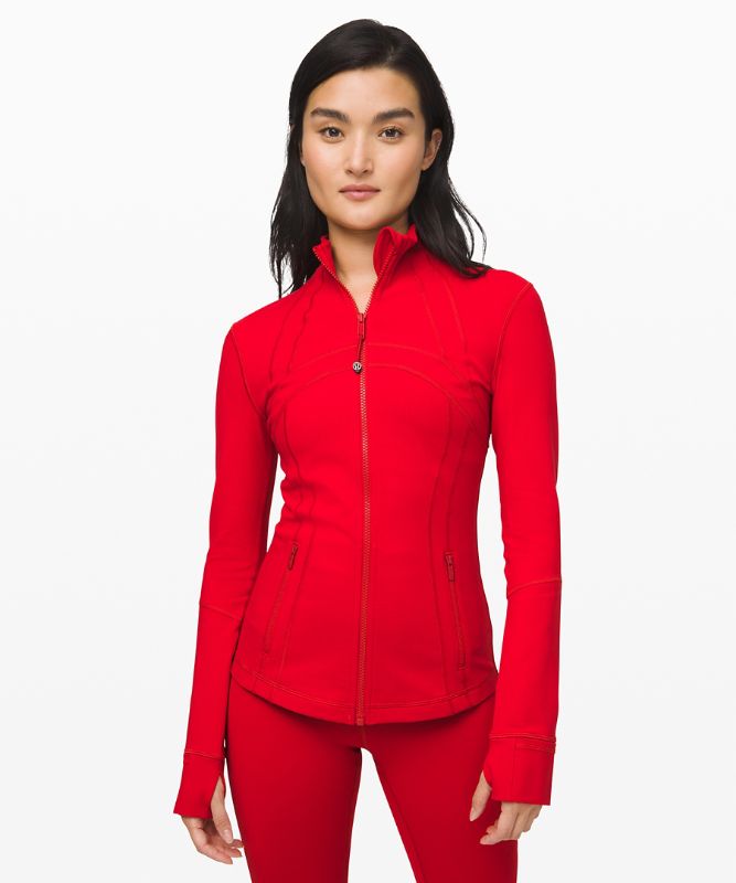 Define Jacket *Asia Fit | dark red | luludrops