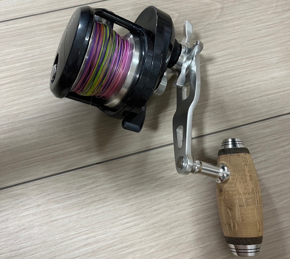 シマノ トリウム2000HG(ハンドルカスタム)