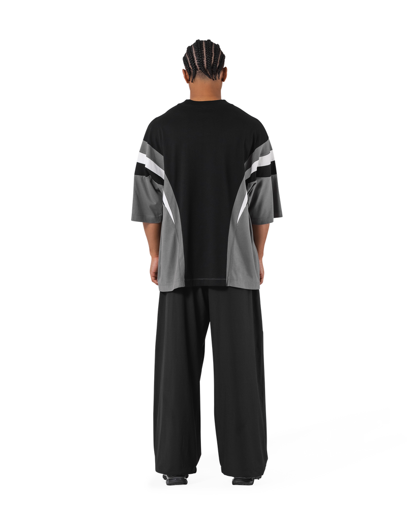 Round Pattern Extra Big T-Shirt V.2 - Black – LÝFT