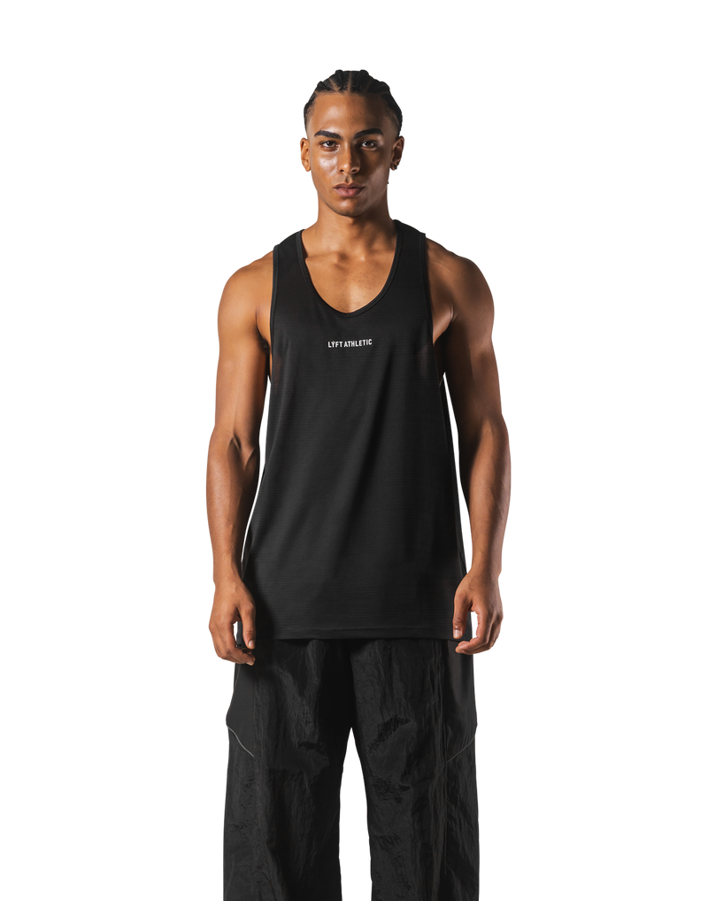 LYFT オリジナルリブタンクトップ XL ブラック LYFT オリジナルリブ