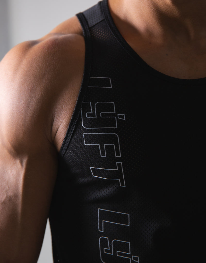 LYFT UK x JP Mesh Tanktop - Black – LÝFT