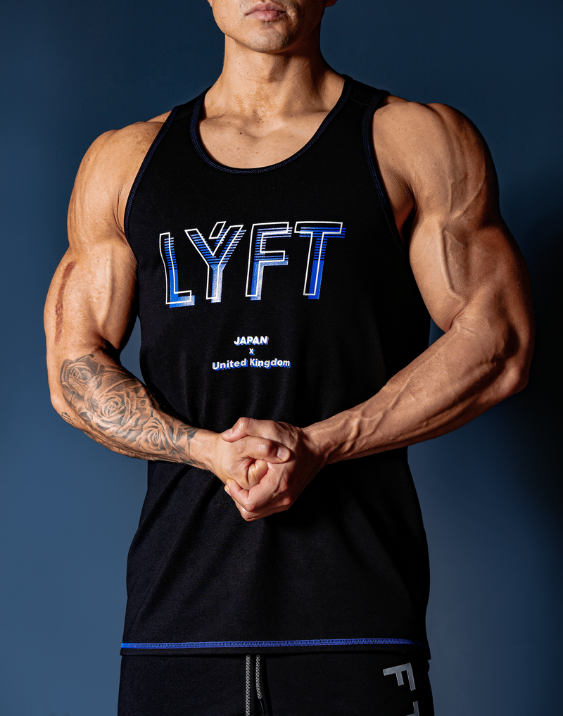 LYFT(リフト)トレーニングウェア/タンクトップ:Stripe Standard Fit