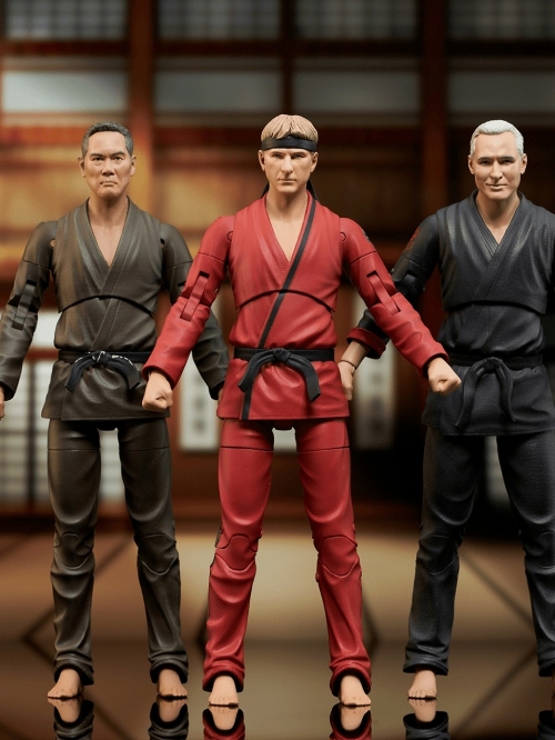 コブラ会 Cobra Kai/ DLX アクションフィギュア シリーズ2: 3体セット