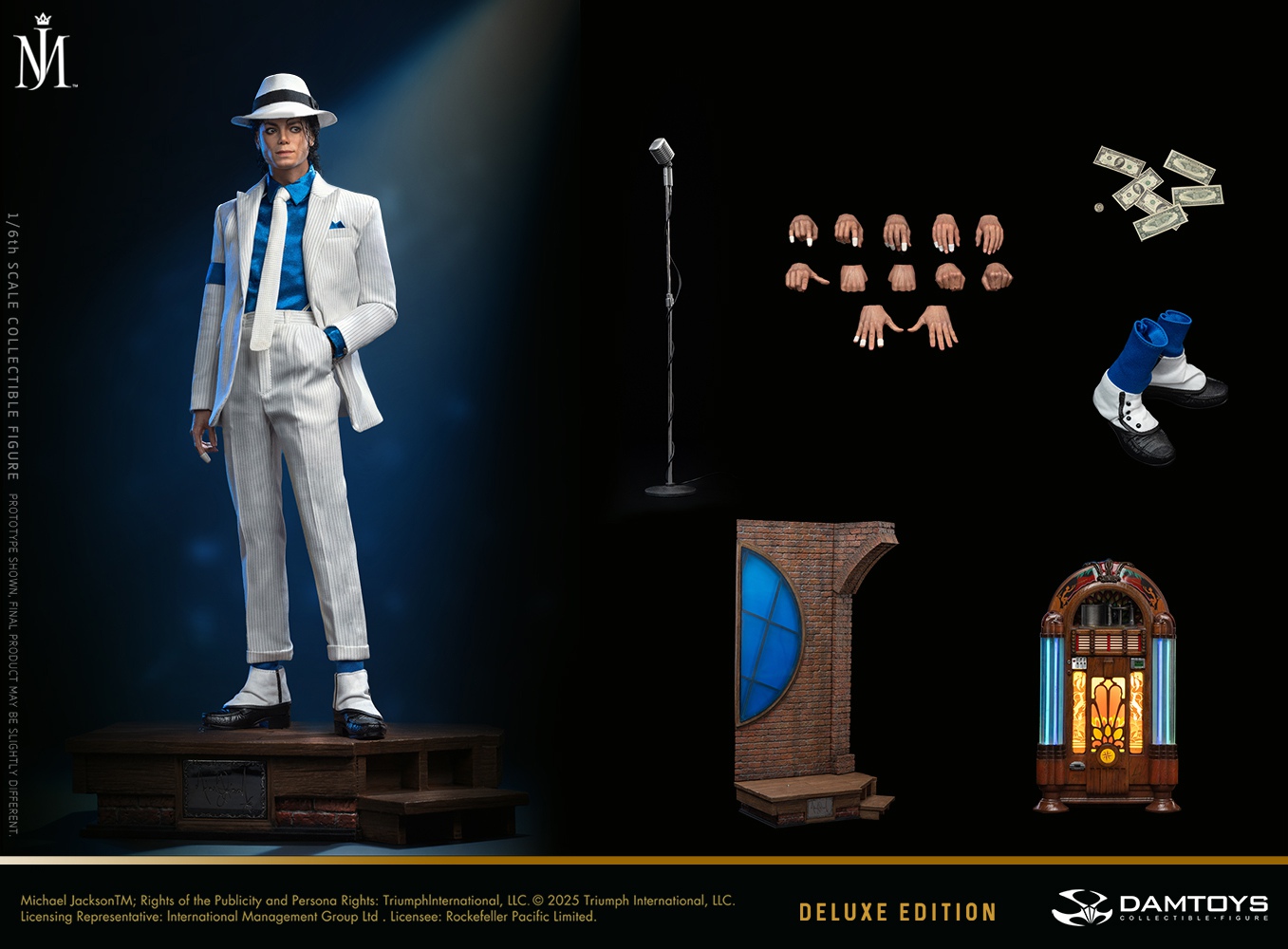 マイケル・ジャクソン/ スムース・クリミナル 1/6 コレクティブル