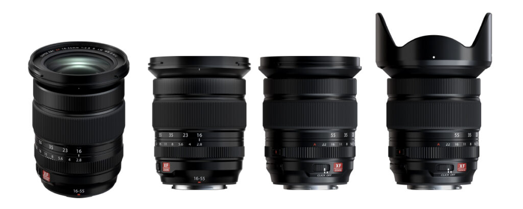 FUJIFILMがXマウント用の標準ズームレンズ『XF16-55mmF2.8 R LM WR II