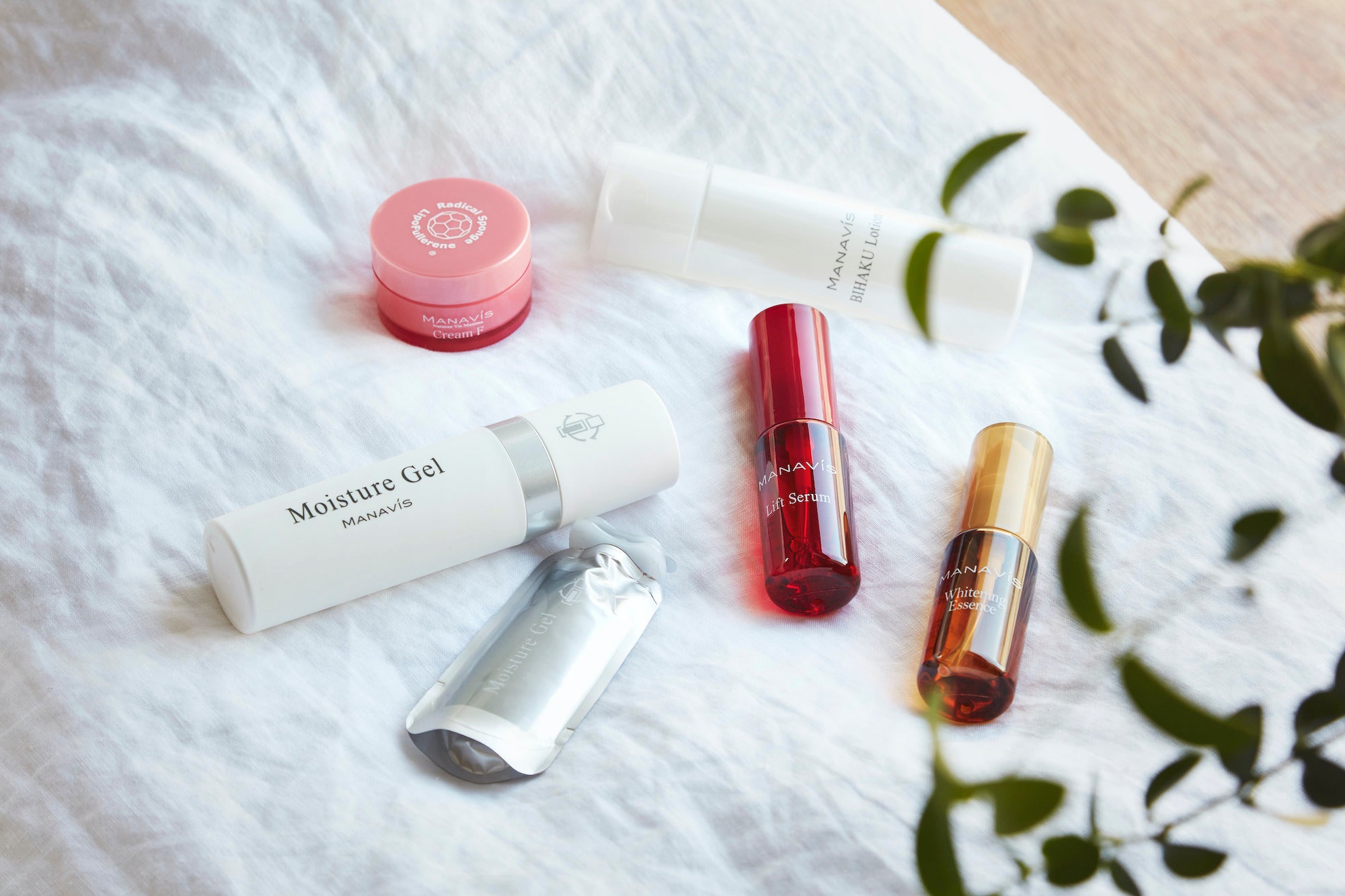 モイスチャージェルセット（つめかえリフィル&専用ボトル） – MANAVIS