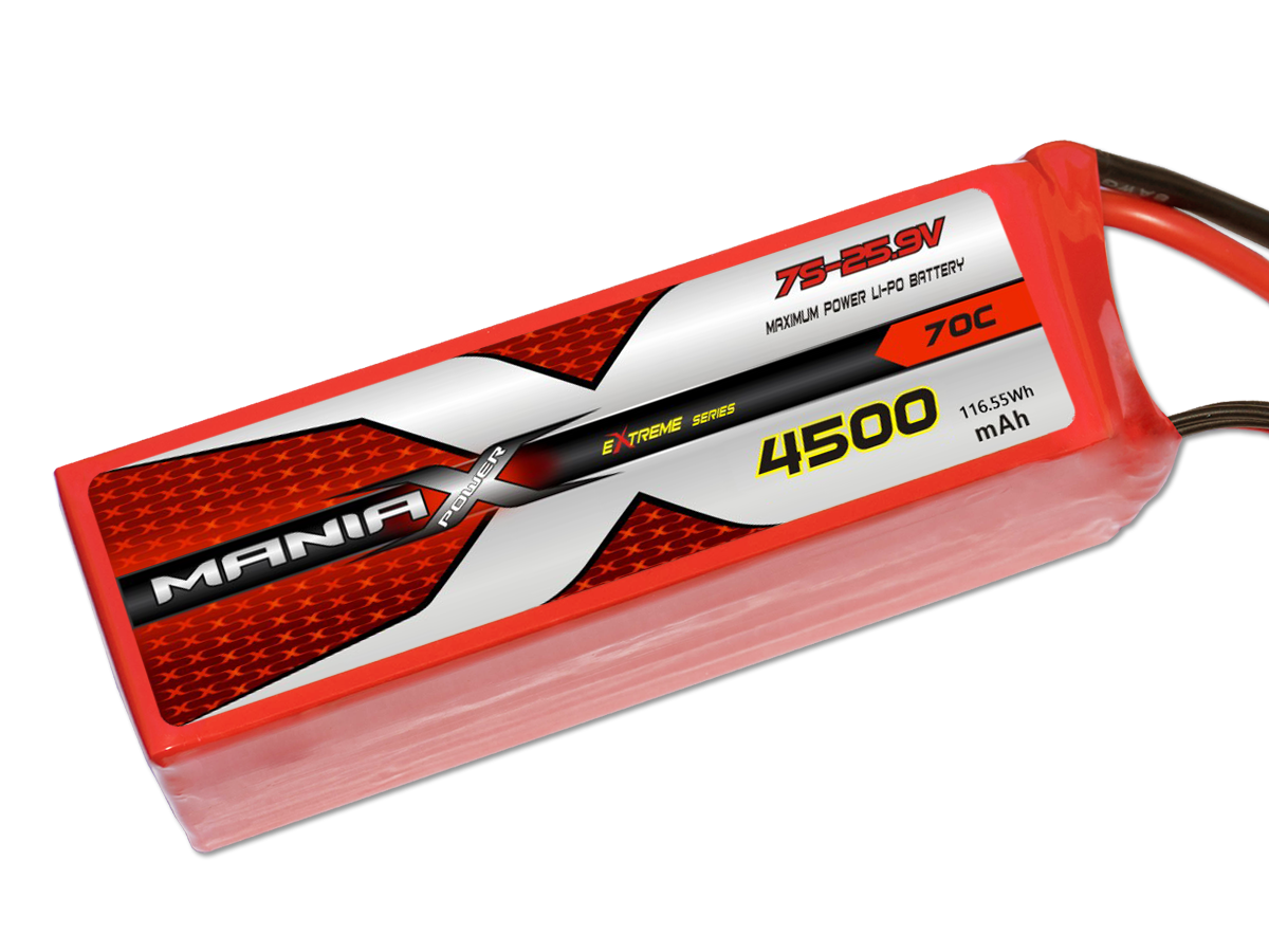 ManiaX 7S 4500mAh 70C 25.9V Lipo Battery