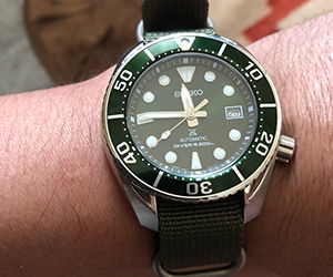 TYPE NATO RING(タイプナトーリング)と セイコー プロスペックス