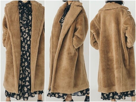 エコなテディベアコート☆｜Comme d'habitude 〜パリ・東京行ったり来