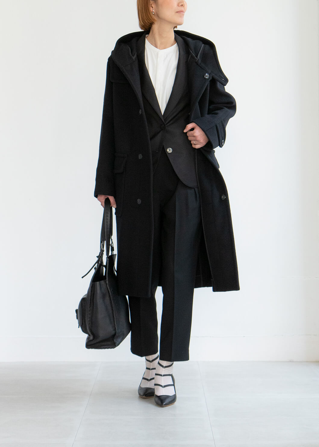 相葉さん着用 フランクリンテーラード ダブルフェイスダッフルコート