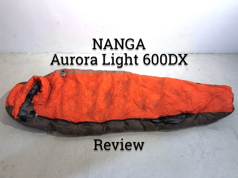 ナンガ オーロラライト600dx レビュー。朝、シュラフから出たく無い