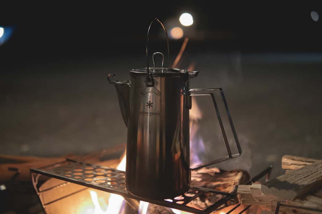 スノーピーク(snow peak) クラシックケトル1.8 CS-270 レビュー。定番