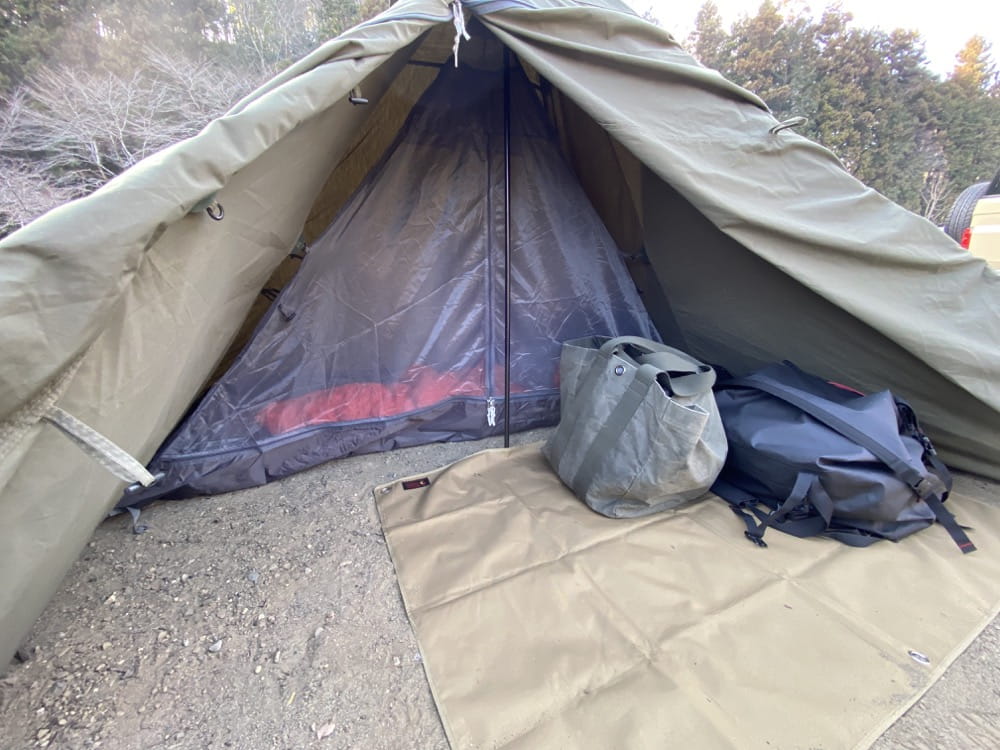 BUNDOK(バンドック)ソロティピー1 TC【BDK-75TC】 レビュー。軍幕