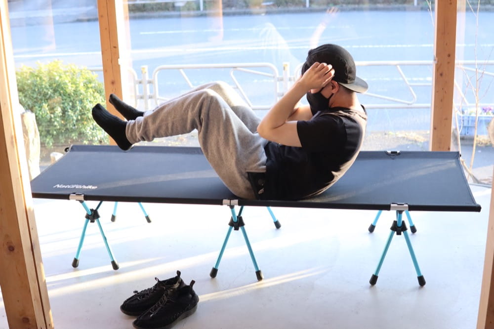 ネイチャーハイクのコットをレビュー。最強コスパ、高級コットキラーの