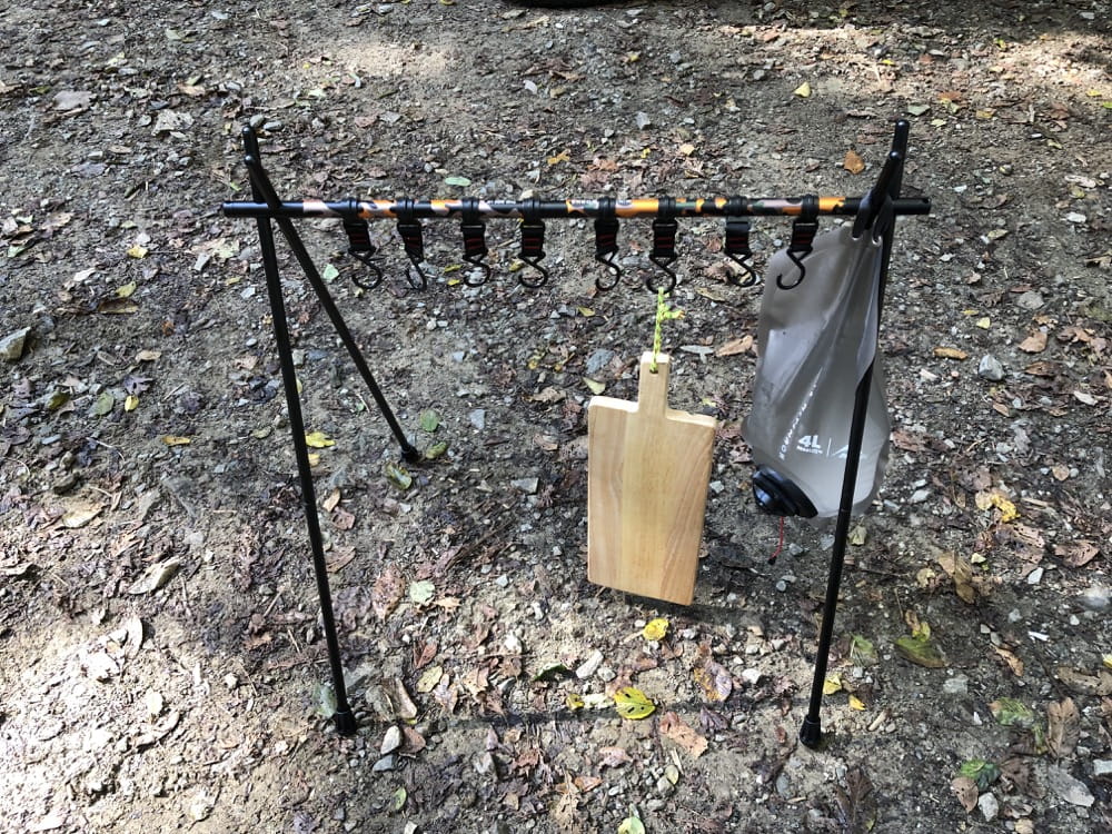 ミニマルワークス インディアンハンガーMサイズ レビュー。キャンプ