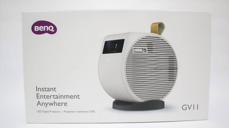 BenQ GV11をレビュー！135度角度調整機能がついて天井投影ができる