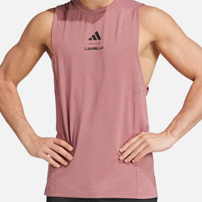 adidas アディダス メンズ Les Mills グラフィック タンクトップ
