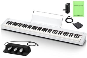 カシオ(CASIO)電子ピアノ Privia PX-S1100WE(ホワイト) 88鍵盤 スリム