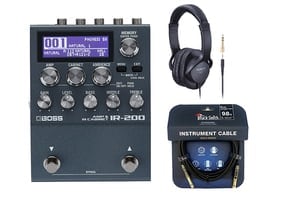 BOSS / IR-200 AMP&CABINET PROCESSOR [ヘッドフォン+ギター用ケーブル