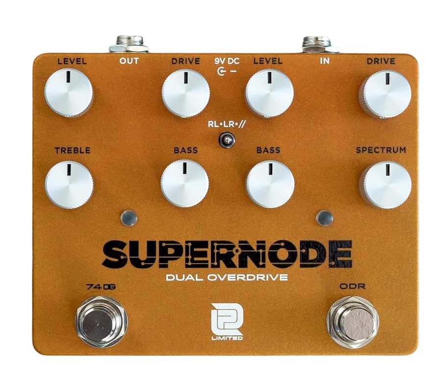 新製品】 LPD Pedals / SUPERNODE Dual OverDrive オーバードライブ