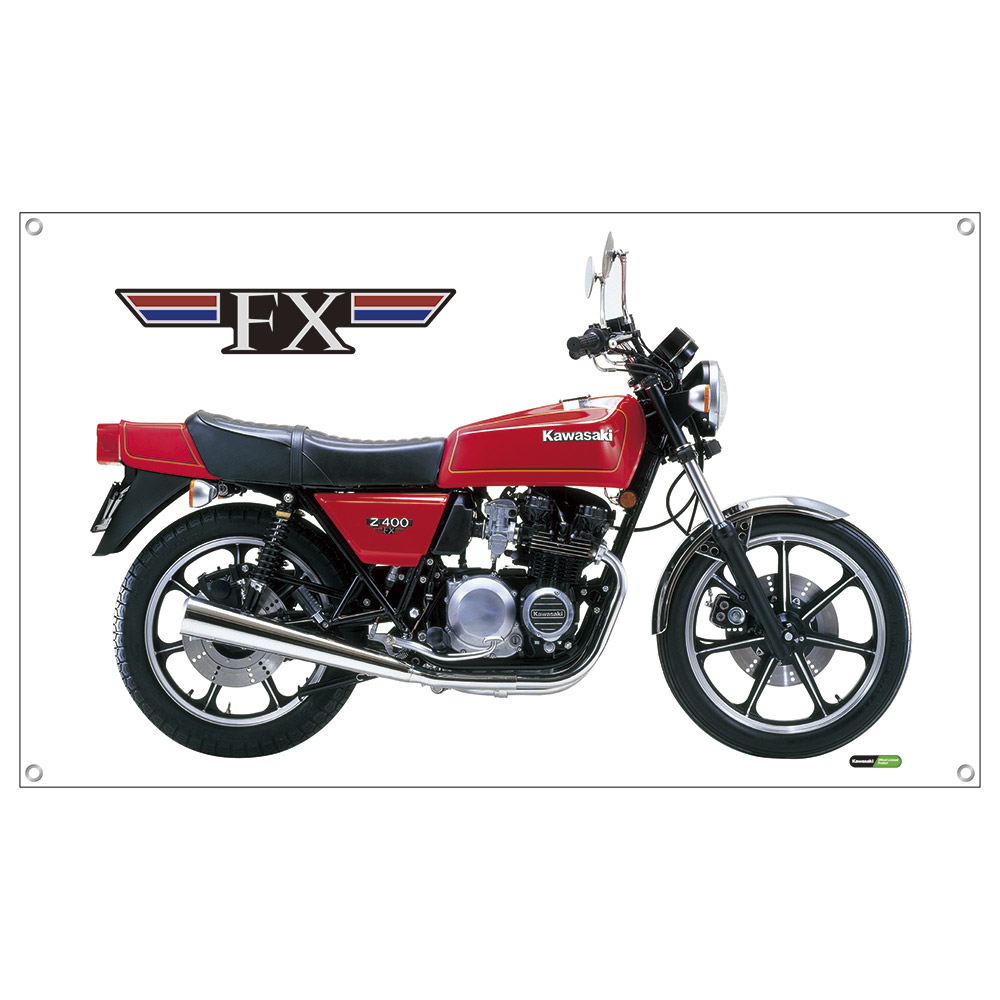 Kawasaki Z400FX 特大フラッグ | 車・バイク・鉄道,Kawasaki | ジュウ