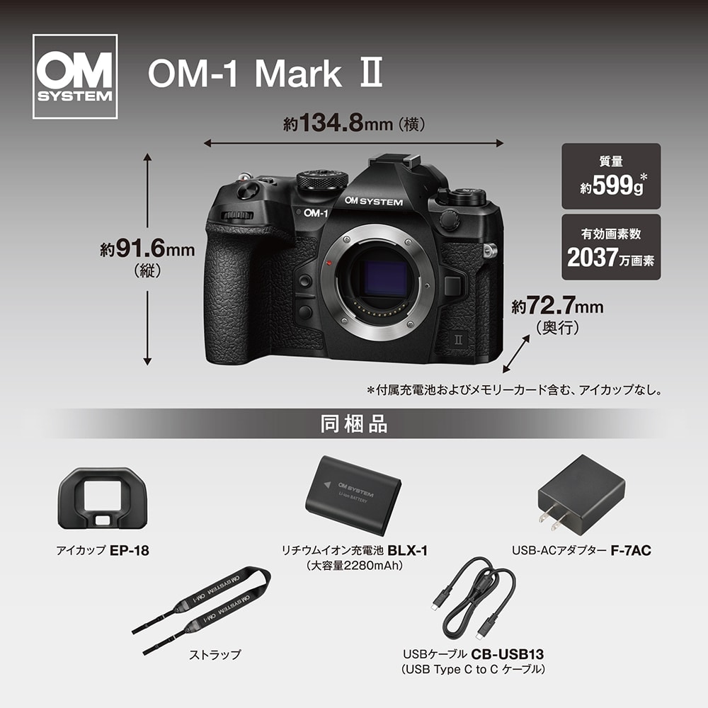 OM SYSTEM OM-1 MarkII 12-40mm F2.8 PRO II レンズキット 今なら純正