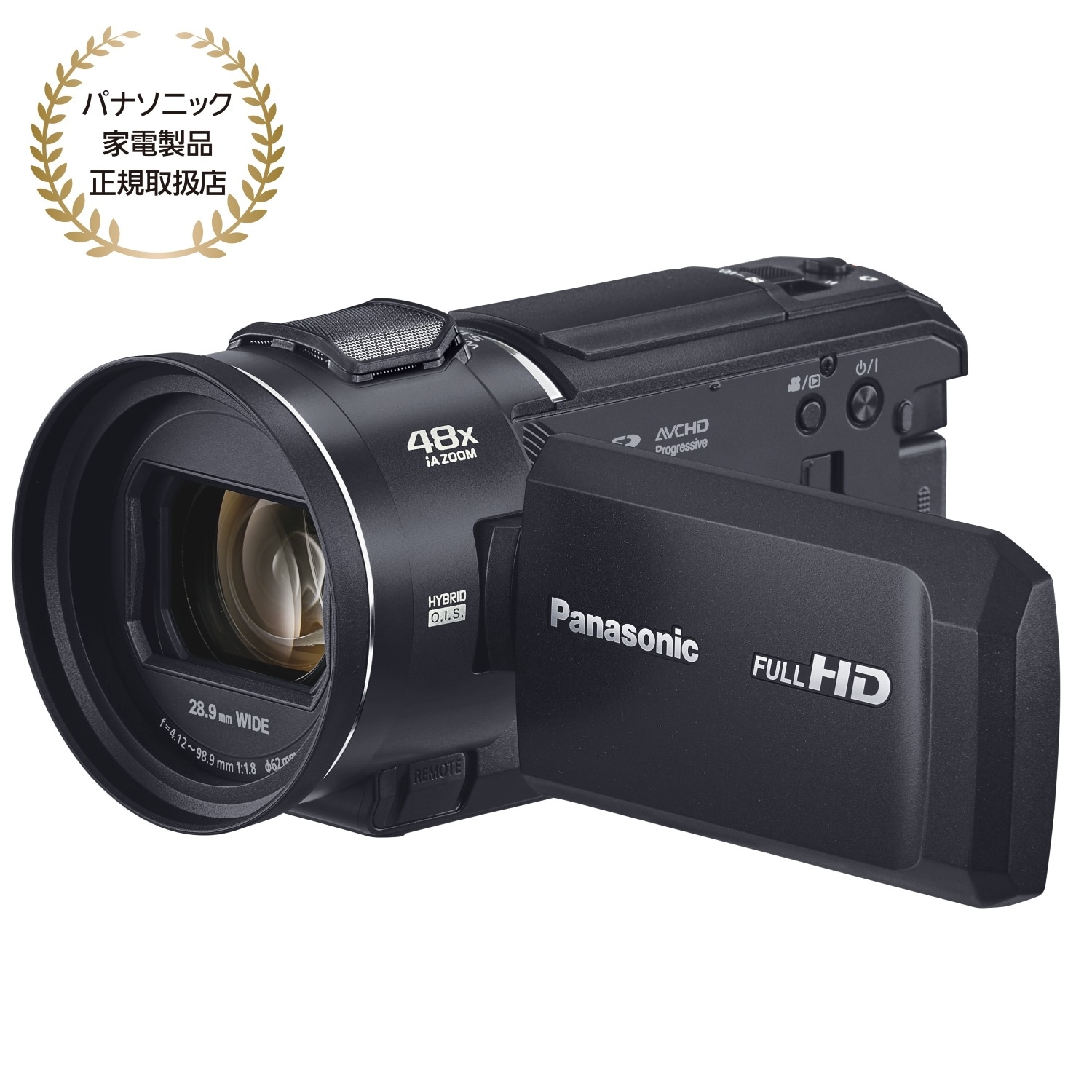 ジャンク品】Panasonic HDビデオカメラ HC-W570M 黒 パナソニック HC