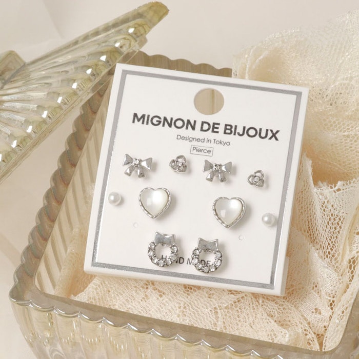 chappymaronドラゴンローズ ピアスセット chappymaronドラゴンローズ