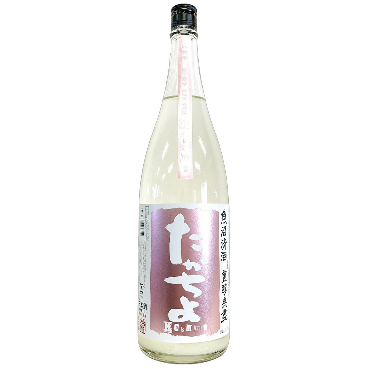 たかちよ 無調整生原酒 Kasumi PEACHラベル 1800ml | さいとう酒店