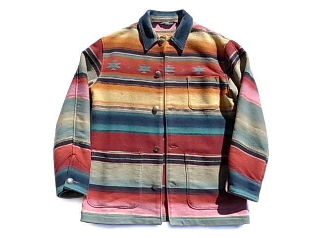 RALPH LAUREN ラルフローレン INDIAN RAG JACKET ラグジャケット size