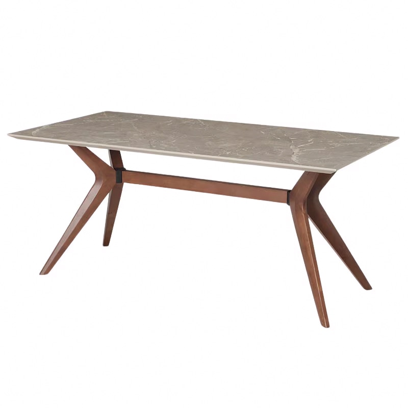 ダイニングテーブル Jarvis DT TOP FGY フラッシュグレイ + LEG MBR ※3