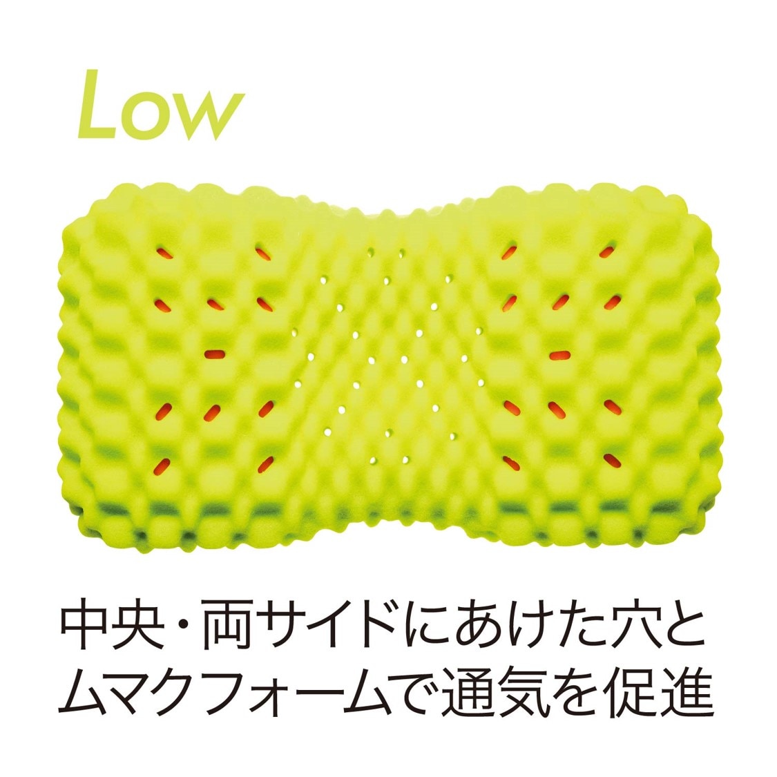 西川 [エアー3D] ピロー【低め】 GR色 ロー Low 【税込み価格】の通販