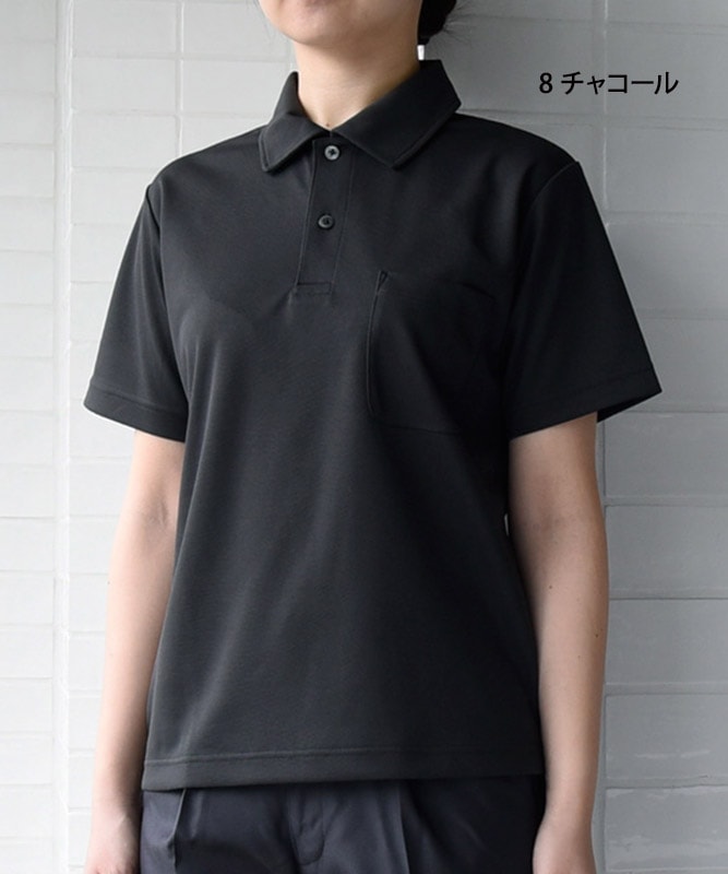 CABAN ブラック 半袖ポロシャツ Fサイズ CABAN ブラック 半袖