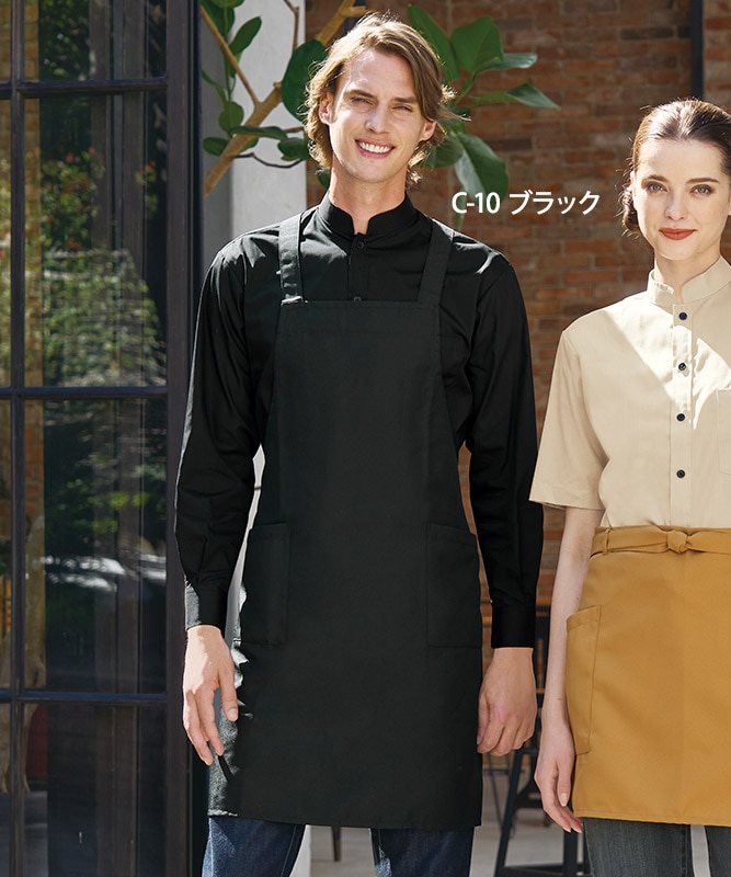 エプロン[男女兼用][チトセ製品] T8538｜飲食店制服・フード