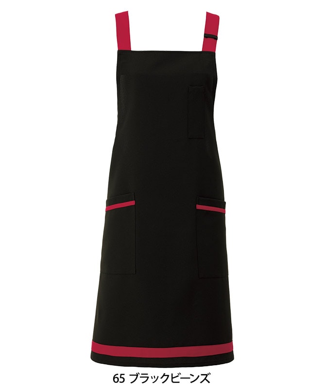 マルチ胸当てエプロン[KAZEN製品] KZN490｜飲食店制服・フード